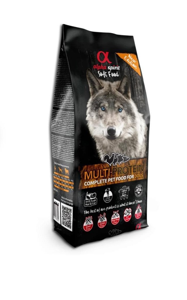 Foto 1 Alpha spirit Alimento semi-humedo multiprotein 9kg