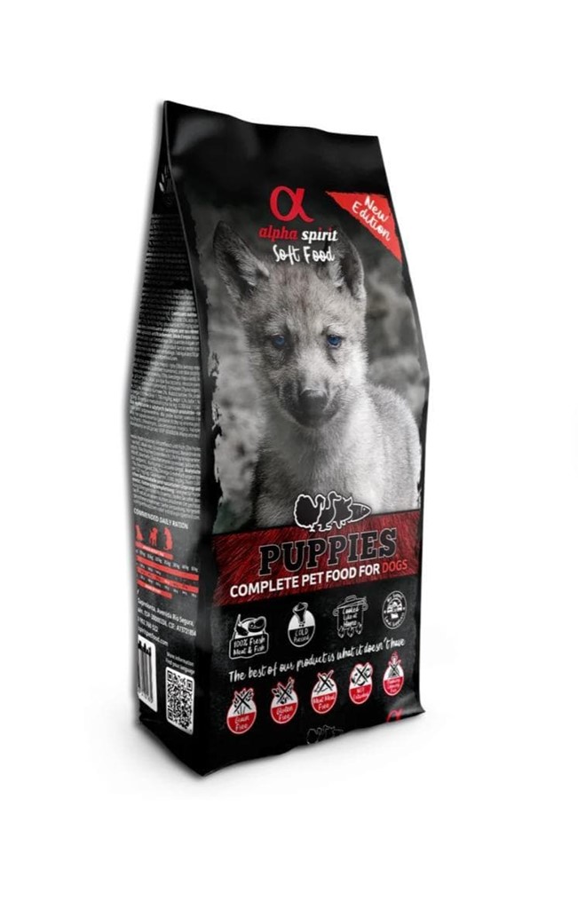 Foto 1 Alpha spirit Alimento semi-humedo puppies 1,5kg