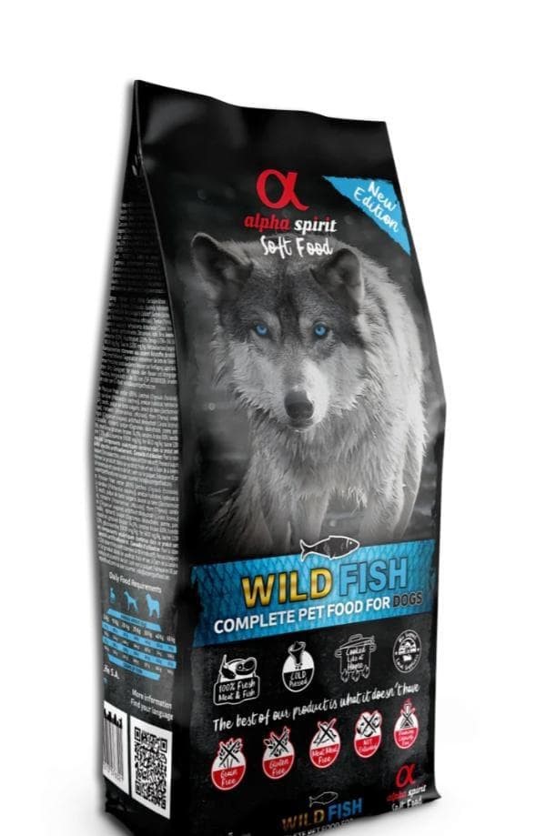 Foto 1 Alpha spirit Alimento semi-humedo Wild fish1,5kg