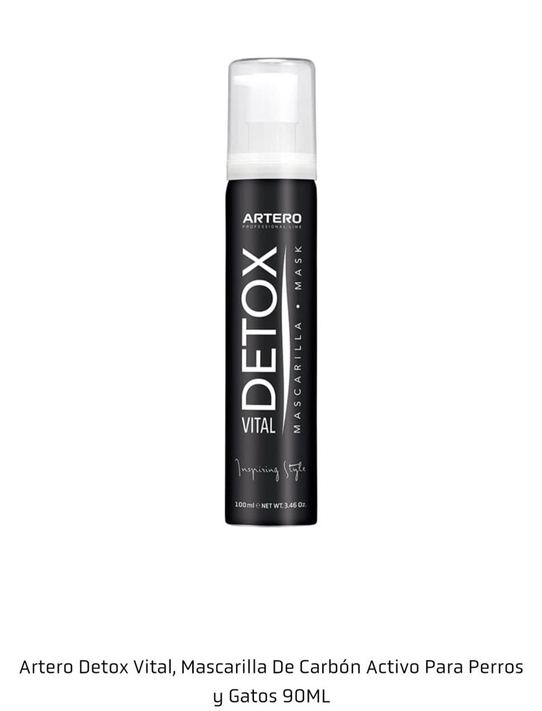 Foto 1 Artero detox vital mascarilla de carbón activo