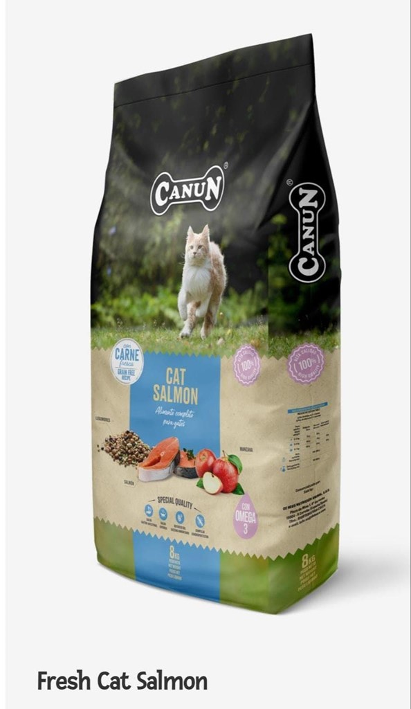 Foto 1 canun gato salmón 1,5kg