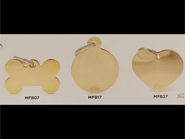 CHAPA PERSONALIZADA BÁSICA ORO TAMAÑO GRANDE