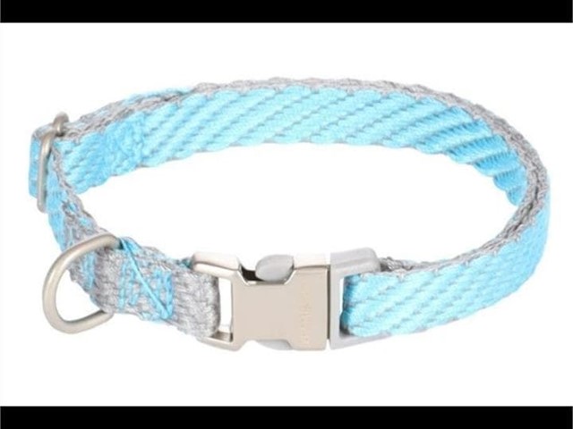 Collar elly  talla L 45-65 cm azul y verde 
