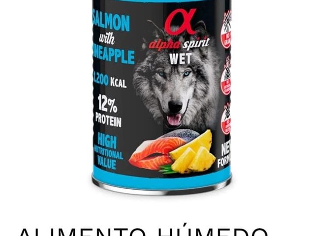 Latas de comida húmeda 